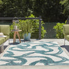 Seaside Haven Rugs Collection Area Rug -  Boardwalk Rectangle Ivory  lifestyle 10
