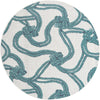 Seaside Haven Rugs Collection Area Rug -  Boardwalk Round Ivory  lifestyle 12
