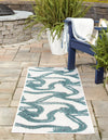Seaside Haven Rugs Collection Area Rug -  Boardwalk Runner Ivory  lifestyle 21