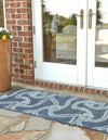 Seaside Haven Rugs Collection Area Rug -  Boardwalk Runner Navy Blue  lifestyle 22