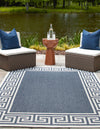 Seaside Haven Rugs Collection Area Rug -  Marina Rectangle Navy Blue  lifestyle 13