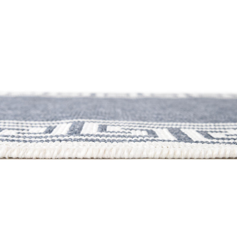 Seaside Haven Rugs Collection Area Rug -  Marina Rectangle Navy Blue  lifestyle 18