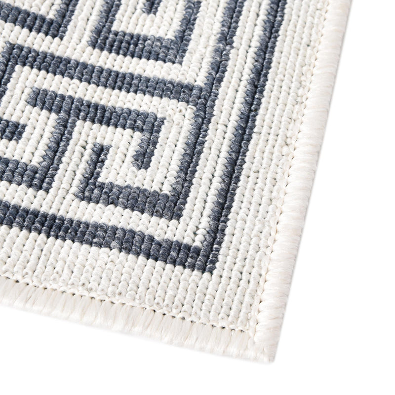 Seaside Haven Rugs Collection Area Rug -  Marina Rectangle Navy Blue  lifestyle 28
