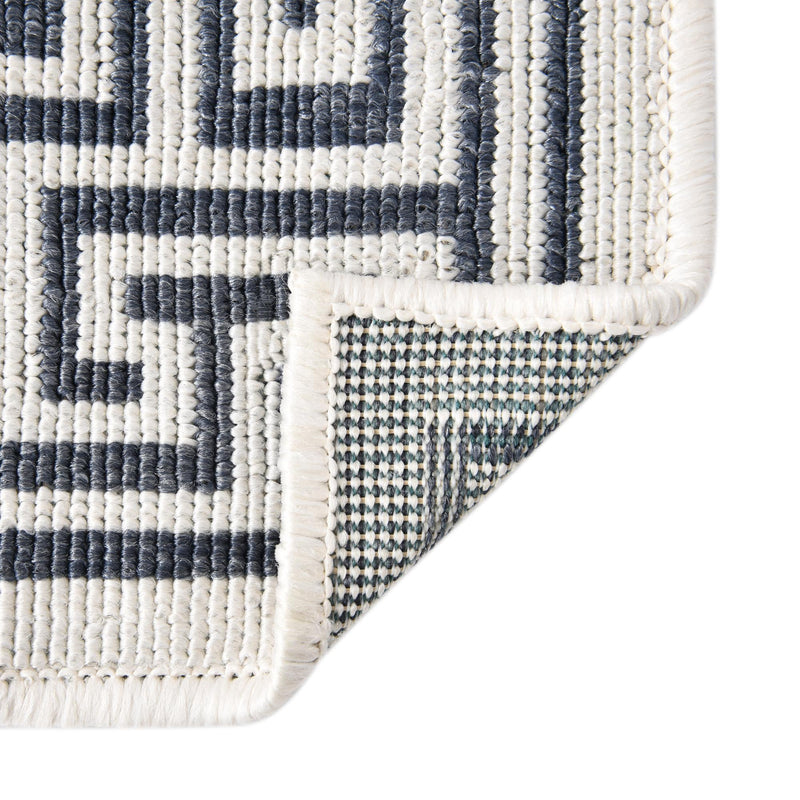 Seaside Haven Rugs Collection Area Rug -  Marina Rectangle Navy Blue  lifestyle 38