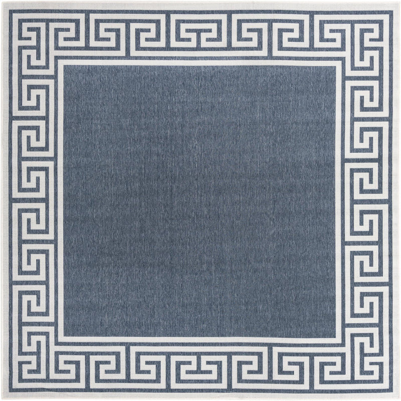 Seaside Haven Rugs Collection Area Rug -  Marina Square Navy Blue  lifestyle 72
