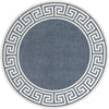 Seaside Haven Rugs Collection Area Rug -  Marina Round Navy Blue  lifestyle 73