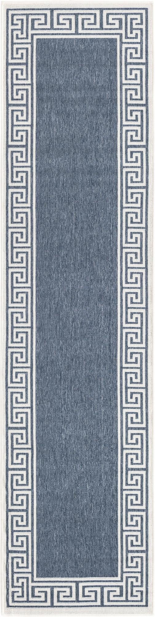 Seaside Haven Rugs Collection Area Rug -  Marina Runner Navy Blue  lifestyle 74