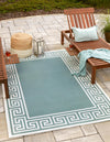Seaside Haven Rugs Collection Area Rug -  Marina Rectangle Aqua  lifestyle 9