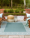 Seaside Haven Rugs Collection Area Rug -  Marina Rectangle Aqua  lifestyle 14