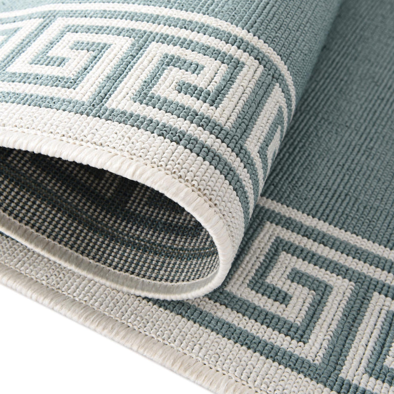 Seaside Haven Rugs Collection Area Rug -  Marina Rectangle Aqua  lifestyle 24