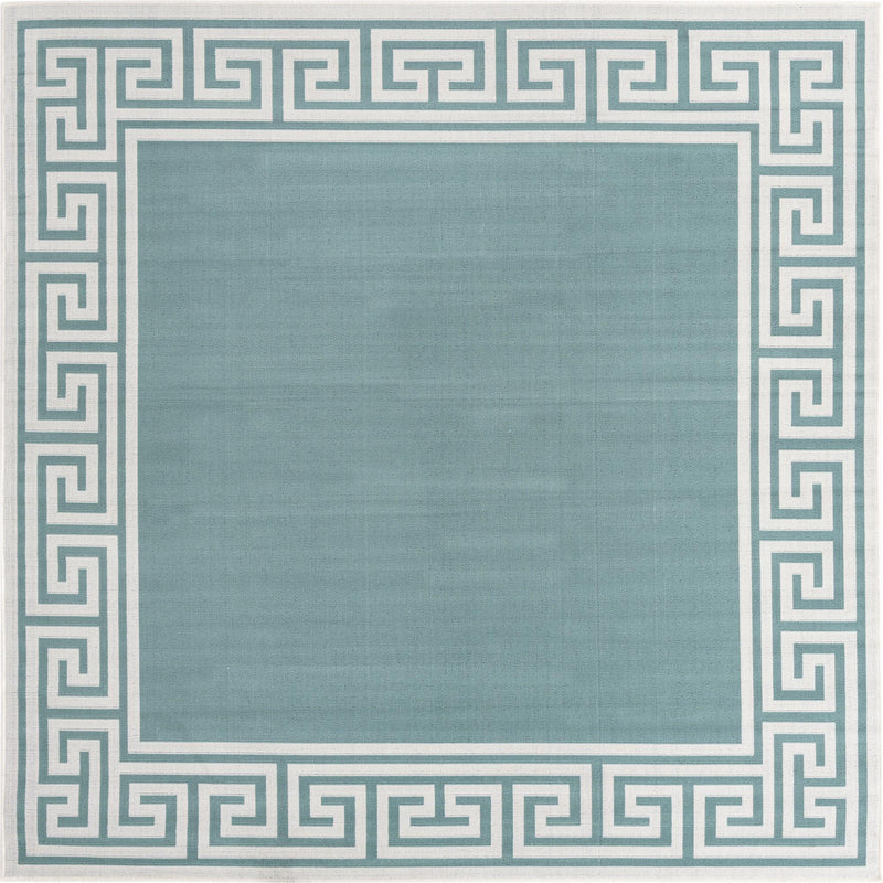 Seaside Haven Rugs Collection Area Rug -  Marina Square Aqua  lifestyle 79