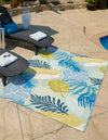 Garden Terrace Escape Collection Area Rug -  Sunkiss Rectangle Multi  lifestyle 2