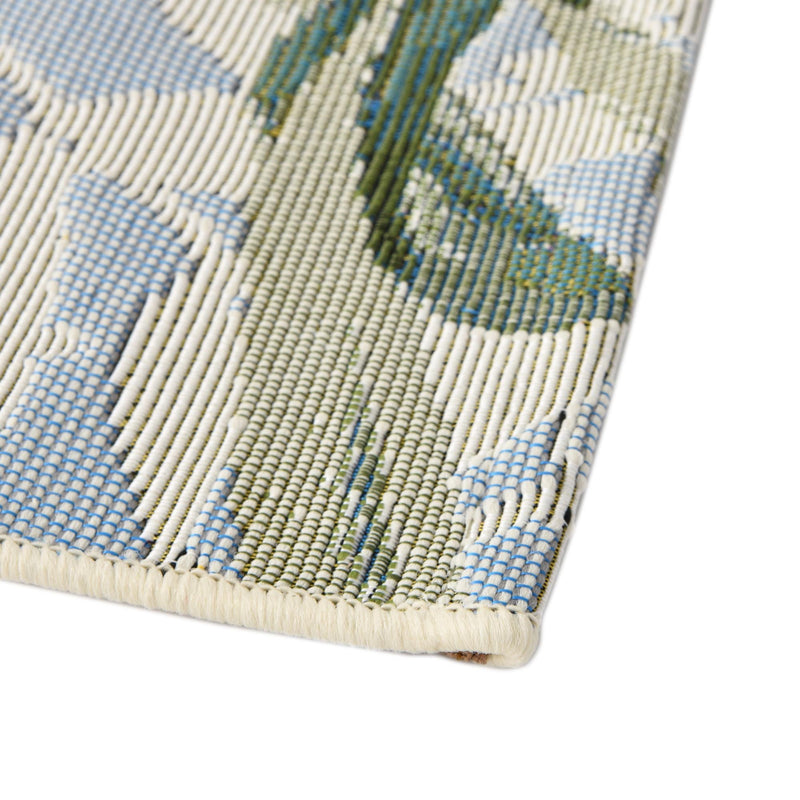 Garden Terrace Escape Collection Area Rug -  Tropic Rectangle Multi  lifestyle 6