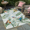 Garden Terrace Escape Collection Area Rug -  Tropic Rectangle Multi  lifestyle 9