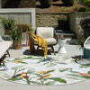 Garden Terrace Escape Collection Area Rug -  Tropic Round Multi  lifestyle 57