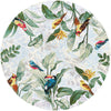 Garden Terrace Escape Collection Area Rug -  Tropic Round Multi  lifestyle 12