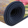 Garden Terrace Escape Collection Area Rug -  Leaf Rectangle Multi  lifestyle 11