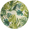 Garden Terrace Escape Collection Area Rug -  Ivy Round Green  lifestyle 17