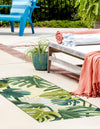 Garden Terrace Escape Collection Area Rug -  Ivy Runner Green  lifestyle 28