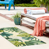 Garden Terrace Escape Collection Area Rug -  Ivy Runner Green  lifestyle 88