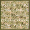 Garden Terrace Escape Collection Area Rug -  Verdant Square Green  lifestyle 11
