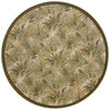 Garden Terrace Escape Collection Area Rug -  Verdant Round Green  lifestyle 12