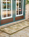 Garden Terrace Escape Collection Area Rug -  Verdant Runner Green  lifestyle 19
