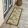 Garden Terrace Escape Collection Area Rug -  Verdant Runner Green  lifestyle 37