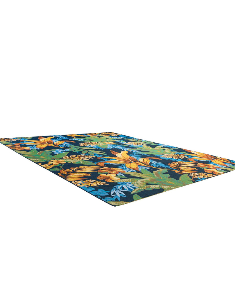 Seaside Blooms Collection Area Rug -  Grove Rectangle Multi  lifestyle 3