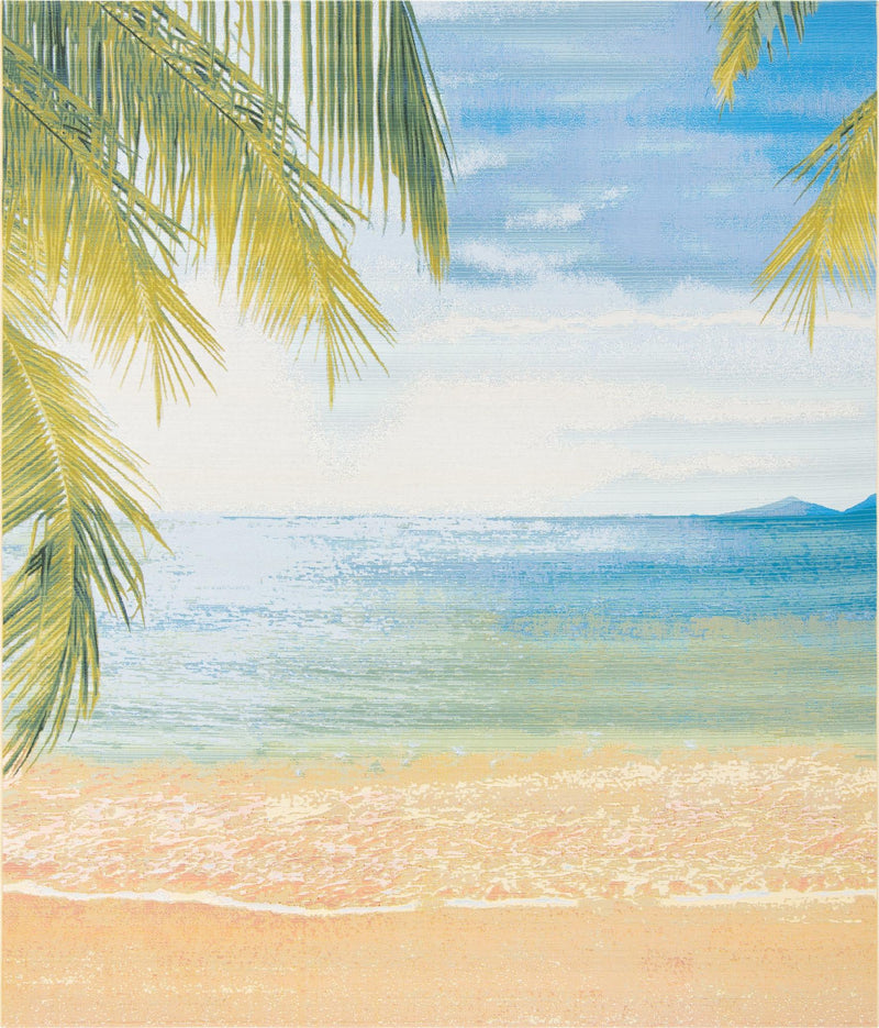 Seaside Haven Rugs Collection Area Rug -  Tides Rectangle Multi Main
