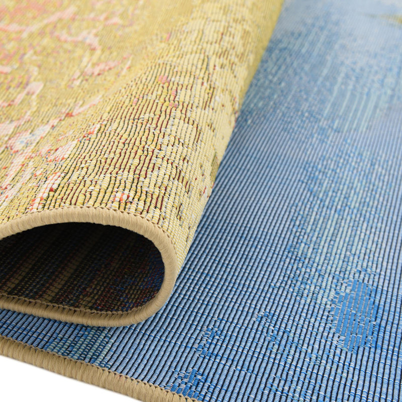 Seaside Haven Rugs Collection Area Rug -  Tides Rectangle Multi  lifestyle 5