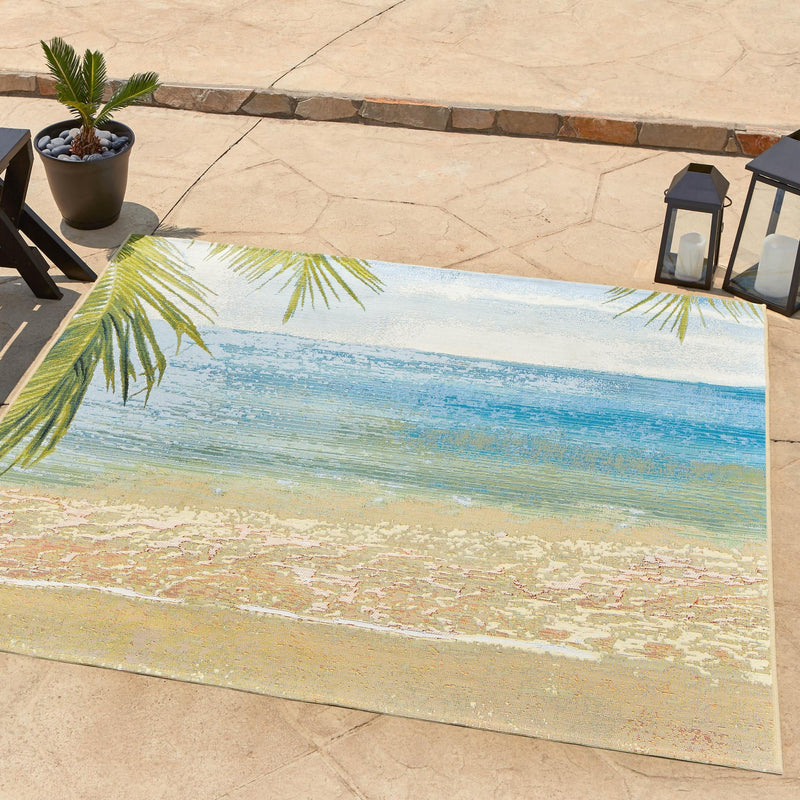 Seaside Haven Rugs Collection Area Rug -  Tides Square Multi  lifestyle 35