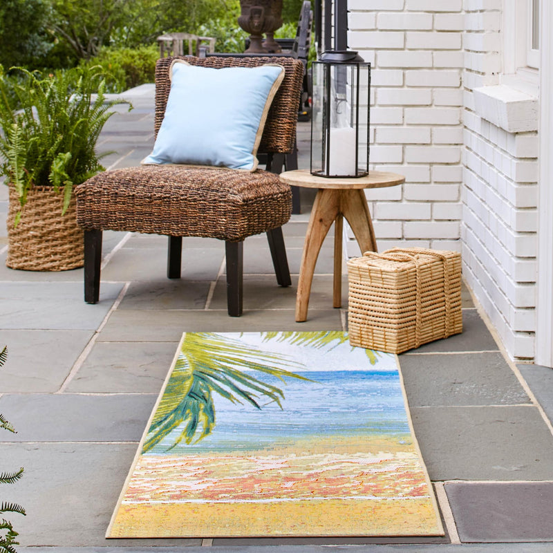 Seaside Haven Rugs Collection Area Rug -  Tides Runner Multi  lifestyle 38