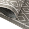 Seaside Lattice Collection Area Rug - Brighton Rectangle Gray  lifestyle 57