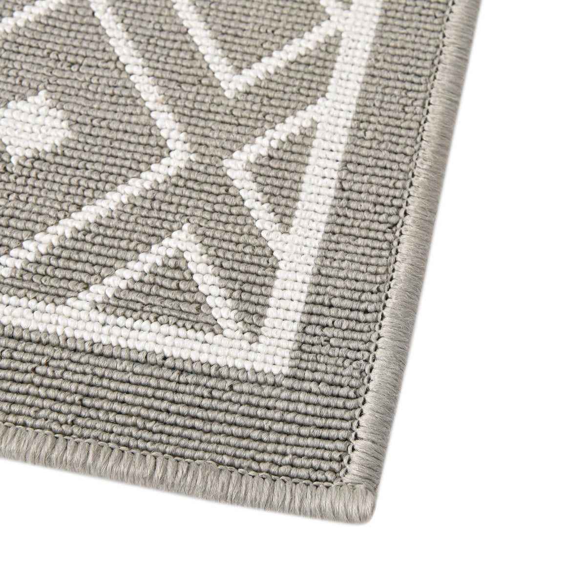 Seaside Lattice Collection Area Rug - Brighton Rectangle Gray  lifestyle 61