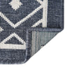 Seaside Lattice Collection Area Rug - Brighton Rectangle Navy Blue  lifestyle 71