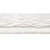 Seaside Lattice Collection Area Rug - Brighton Rectangle Ivory  lifestyle 55