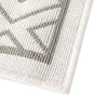 Seaside Lattice Collection Area Rug - Brighton Rectangle Ivory  lifestyle 63