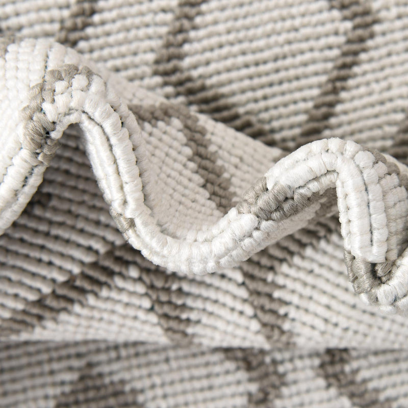 Seaside Lattice Collection Area Rug - Brighton Rectangle Ivory  lifestyle 68