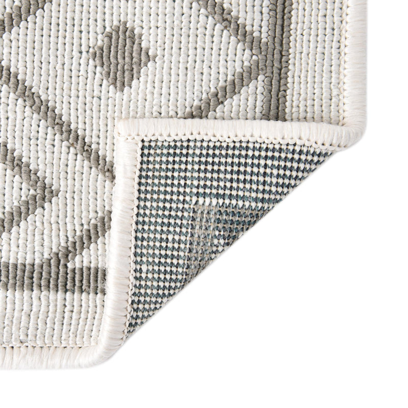 Seaside Lattice Collection Area Rug - Brighton Rectangle Ivory  lifestyle 72