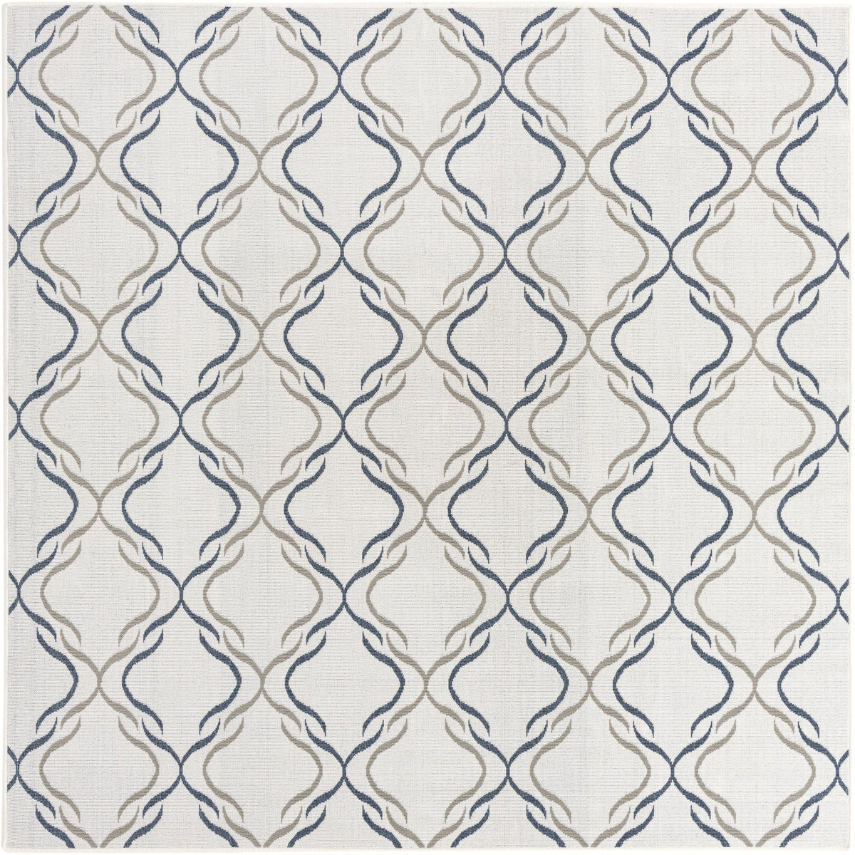 Savannah Pergola Collection Area Rug -  Meadow Square Ivory  lifestyle 23