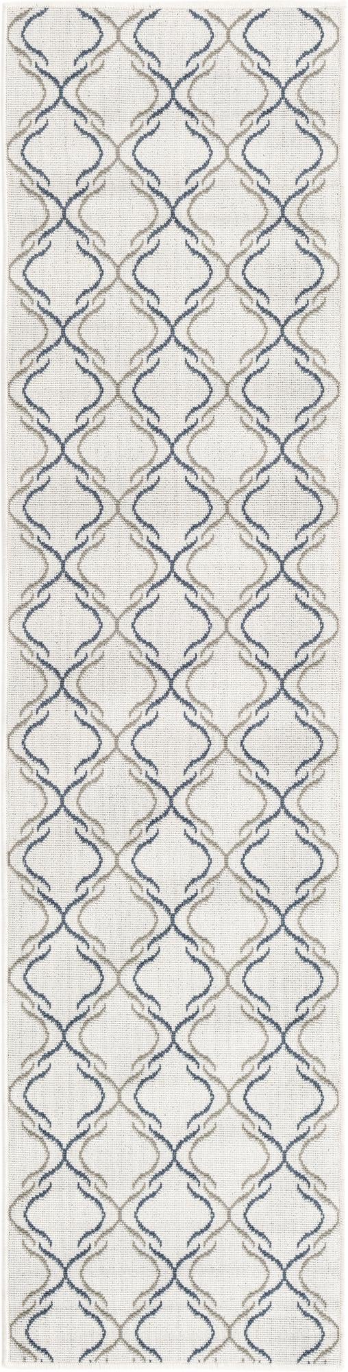 Savannah Pergola Collection Area Rug -  Meadow Runner Ivory  lifestyle 25