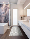 Seaside Lattice Collection Area Rug -  Hastings Runner Ivory  lifestyle 63