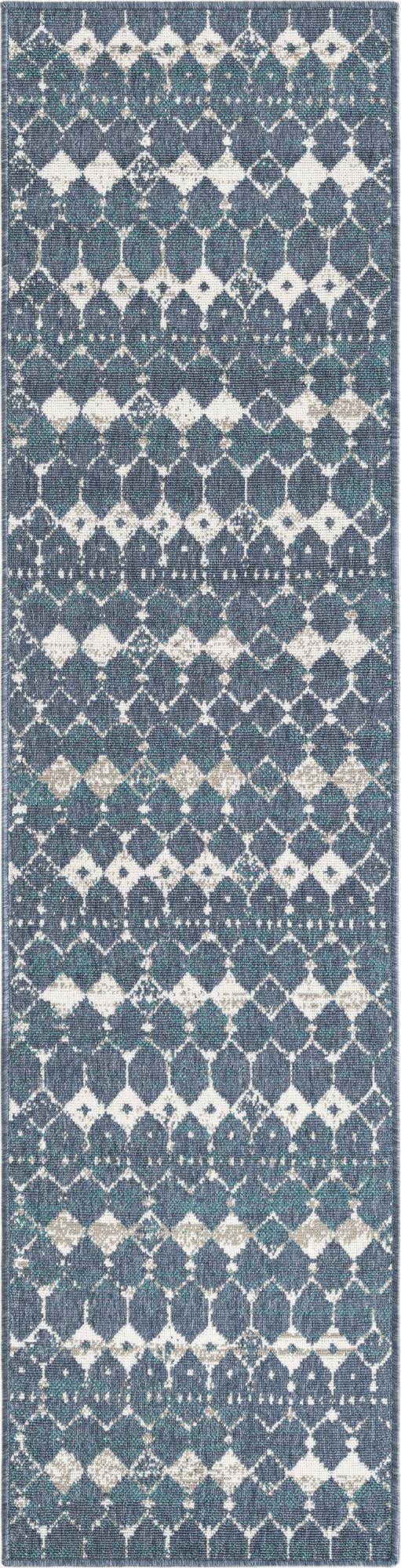 Savannah Pergola Collection Area Rug -  Dune Runner Navy Blue  lifestyle 64