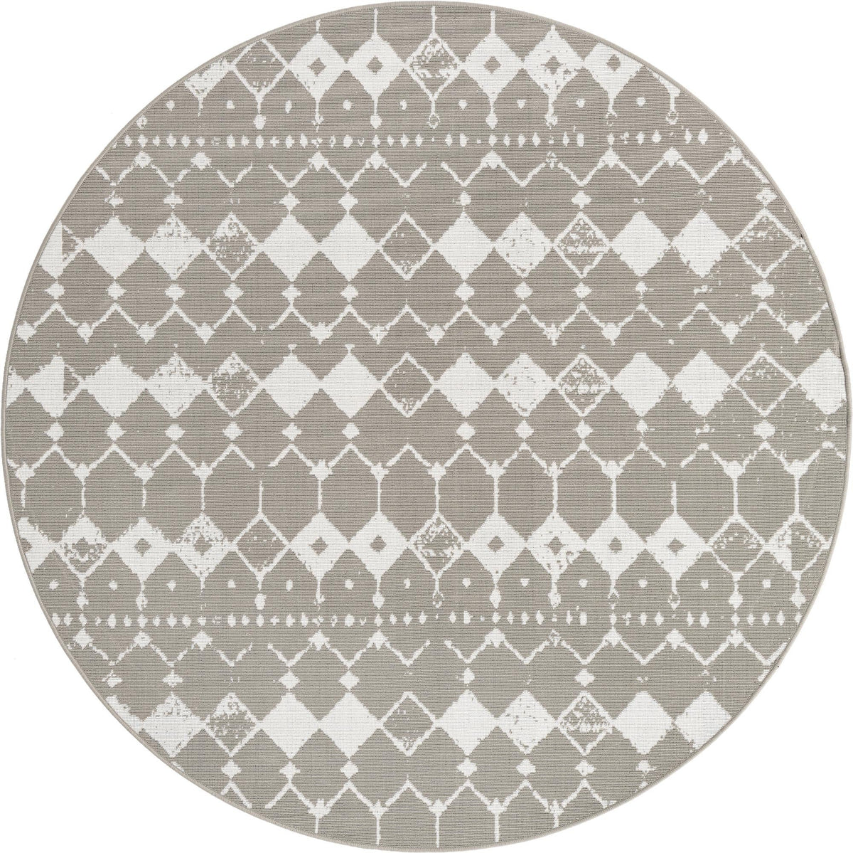 Savannah Pergola Collection Area Rug -  Dune Round Gray  lifestyle 51