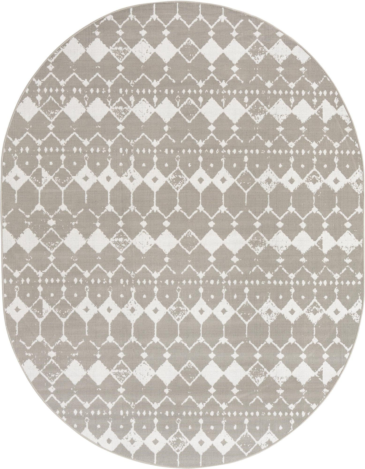 Savannah Pergola Collection Area Rug -  Dune Oval Gray  lifestyle 50