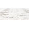 Seaside Lattice Collection Area Rug -  Margate Rectangle Ivory and Gray  lifestyle 66