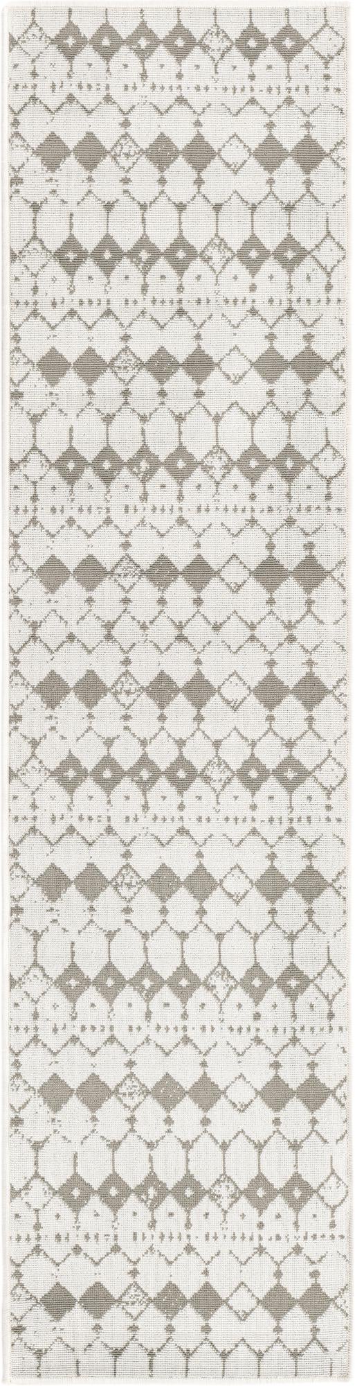 Savannah Pergola Collection Area Rug -  Dune Runner Ivory and Gray  lifestyle 60