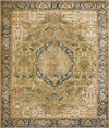 Patio Heritage Collection Area Rug -  Haven Rectangle Green  lifestyle 3