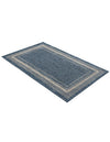 Terrace Fringe Collection Area Rug - Veranda (Blue) Rectangle Blue  lifestyle 3